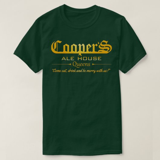 T-shirt Des coopers du roi des Reines (Design devant)