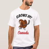 T-shirt Des Coudes ! Castor du Canada (Devant)