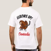 T-shirt Des Coudes ! Castor du Canada (Dos)