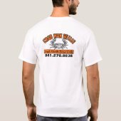 T-shirt "Des crabes?" - CrabManWillie (Dos)