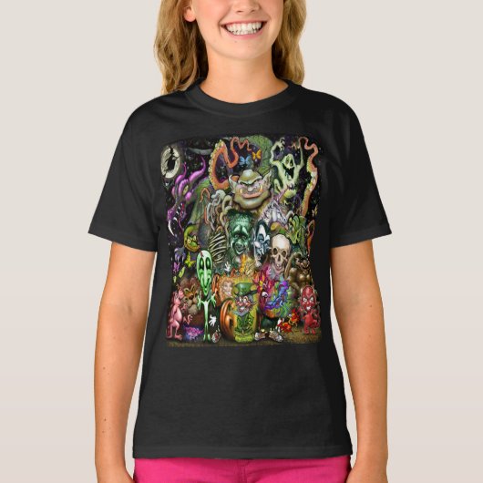 T-shirt des créatures magiques (Devant)