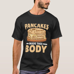 T-shirt Des Crêpes Font Ce Corps Drôle Hommes Pancake