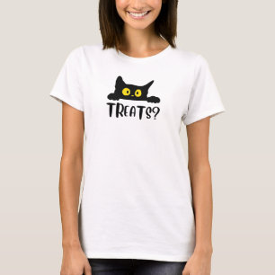 T-shirt Des cures ? Cat Hears traite avec une expression c