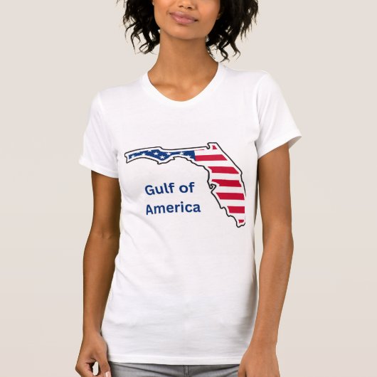 T-shirt des dames du Golfe de l'Amérique (Devant)