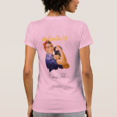 T-shirt Des dames "nous pouvons le faire " (Dos)