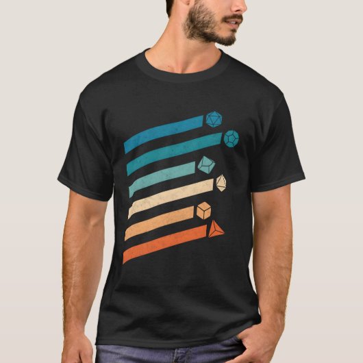 T-shirt Dés de dés de table (Devant)