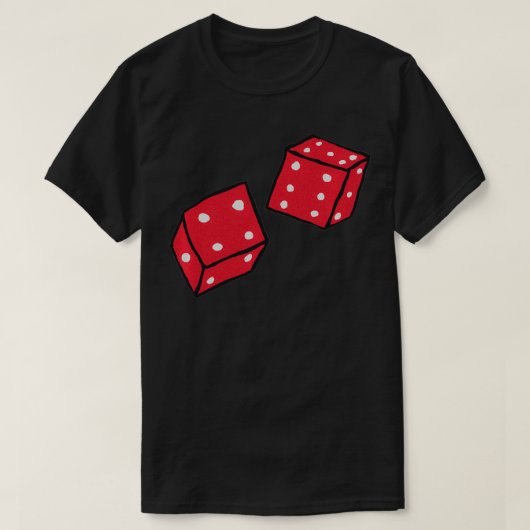 T-shirt Dés de roulement (Design devant)