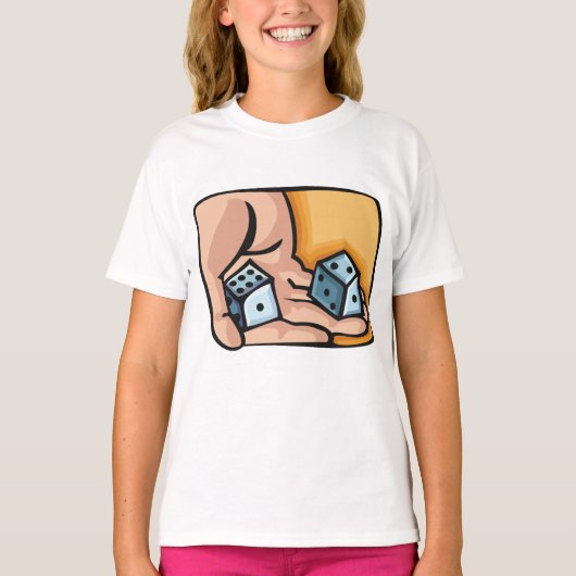 T-shirt Dés de roulement (Devant)