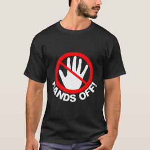 T-shirt (des deux côtés) Mains de protestation drôle Vinta