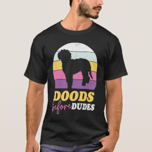 T-shirt Des dizaines avant Dudes Bernedoodle Labradoodle G