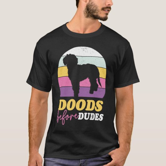 T-shirt Des dizaines avant Dudes Bernedoodle Labradoodle G (Devant)