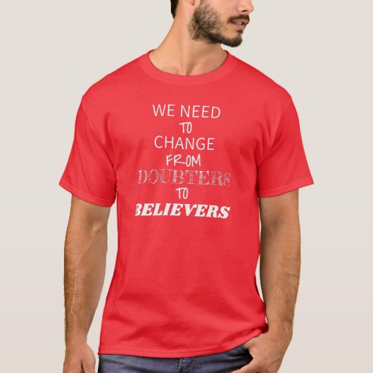 T-shirt Des doutes aux croyants - Jurgen Klopp Les Kops (Devant)