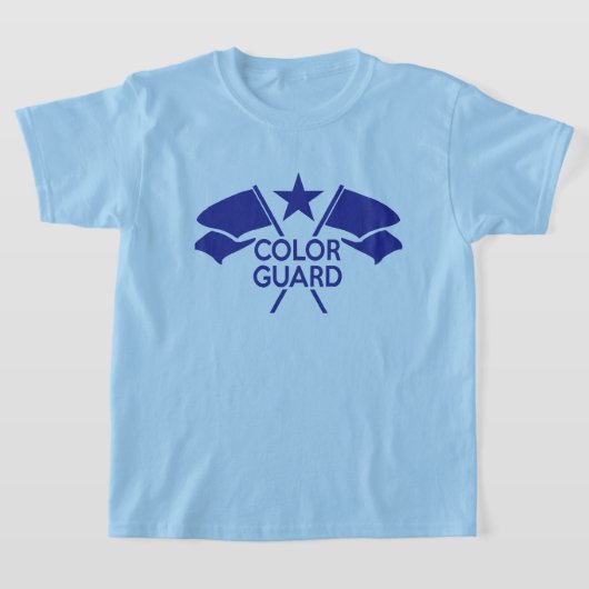 T-shirt des drapeaux croisés du cavalier de la Gar (Poser)