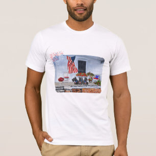 T-shirt Des Écossais patriotes attendent le grand défilé