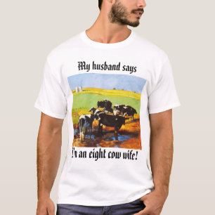 T-shirt des eightcows, je suis une épouse de huit vaches !