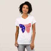 T-shirt des Etats-Unis de papillon (Devant entier)