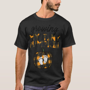 T-shirt Des Femmes Grossissant Ma Petite Citrouille Grosse