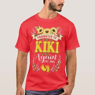 T-shirt Des Femmes Promues À Kiki Est De Nouveau