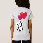 T-shirt des filles à double face (Dos)