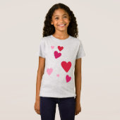 T-shirt des filles à double face (Devant entier)