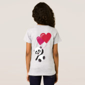 T-shirt des filles à double face (Dos entier)