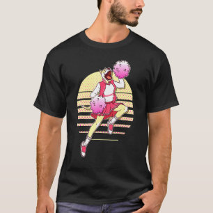 T-shirt Des filles Cool Pitbull Cheerleader Cheer Cheerlea