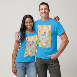 T-shirt Des filles et des garçons du bikini jouant au jeu