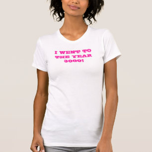 T-SHIRT DES FRÈRES DE JONAS JE SUIS ALLÉ À L'ANNÉE 300