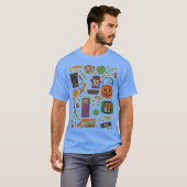 T-shirt Des friandises ou un sort (Devant entier)
