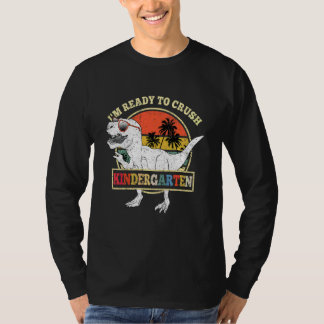 T-shirt Des gamins je suis prêt à écraser la maternelle Di