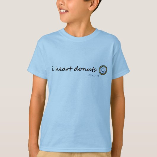 T-shirt des garçons de iheartdonuts.com (Devant)