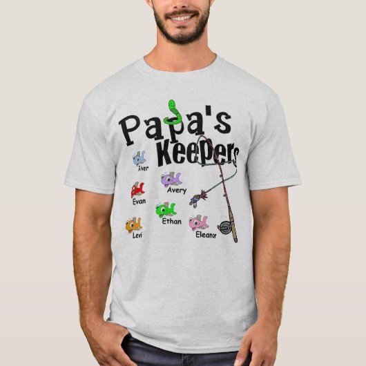 T-shirt des gardiens de papa (Devant)