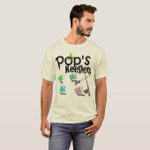 T-shirt des gardiens de pop (Devant entier)