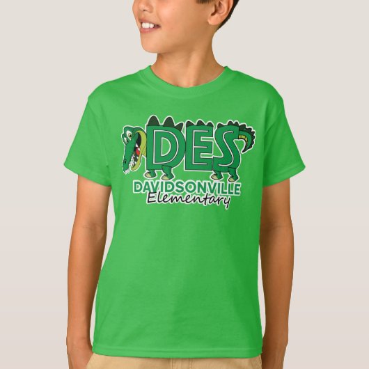 T-shirt DES - Gator Gear Kids Shirt (Devant)