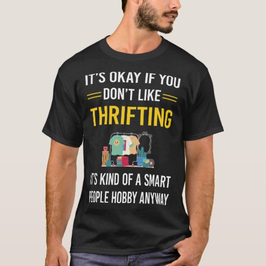 T-shirt Des gens intelligents qui projettent l'épargne (Devant)