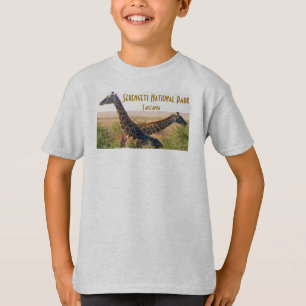 T-shirt des girafes de l'enfant