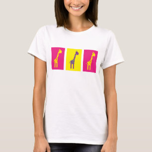 T-shirt Des Girafffles de Dessins Dessinés et colorés pe