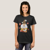 T-shirt Des Gnomes Portent Un Casquette Léopard Des Vibes  (Devant entier)