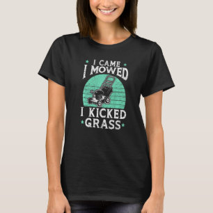 T-shirt Des Hommes Je Suis Venu Je Me Suis Donné J'Ai Couc