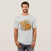 T-shirt Des juifs pour des fromages - combattez (Devant entier)
