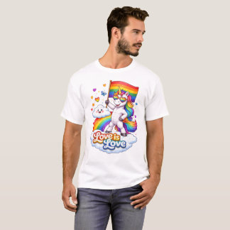 T-shirt Des Leben ist bunt und schön, zeig es!