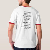 T-shirt des légendes du papa (Dos)