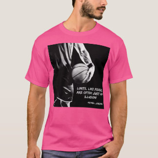 T-shirt Des Limites Comme Les Craintes Ne Sont Souvent Qu'