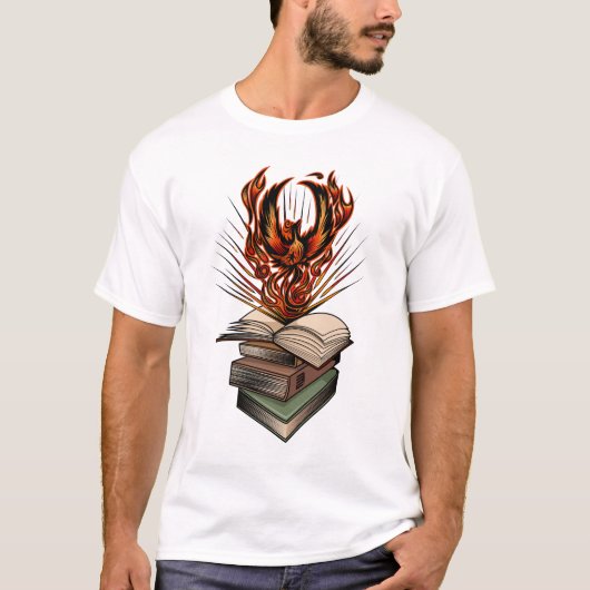 T-shirt Des Livres (Devant)