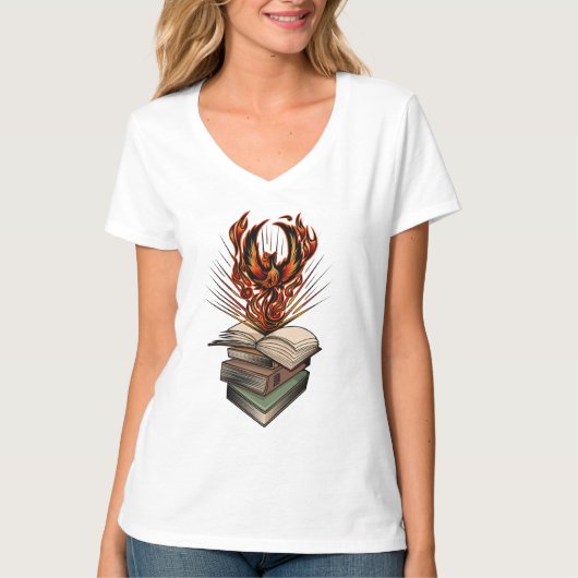 T-shirt Des Livres (Devant)