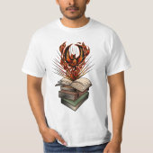 T-shirt Des Livres (Devant)
