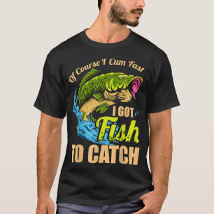 T-shirt Des Mens Bien Sûr Je Viens Rapidement J'Ai Du Pois