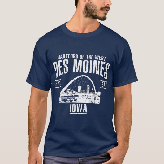 T-shirt Des Moines (Devant)