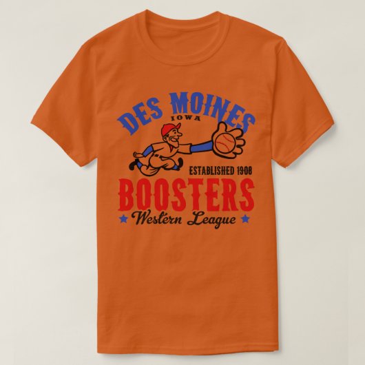 T-shirt Des Moines Bosters (Design devant)