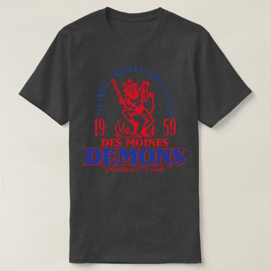 T-shirt Des Moines Demons (Design devant)